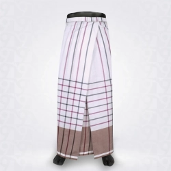 White-Biscut Checked Cotton Lungi
